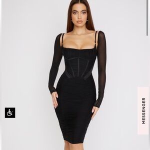 House of CB bodycon dress black